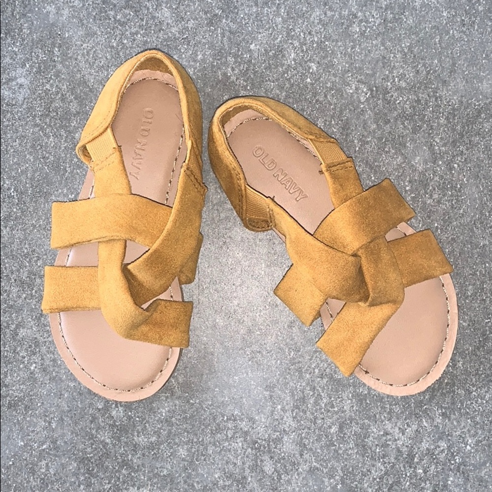 Yellow sandals